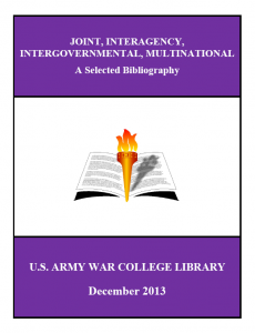 USAWC bibliography - dec 2013