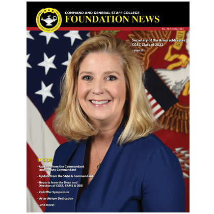cover of the 30th edition of the Foundation News magazine